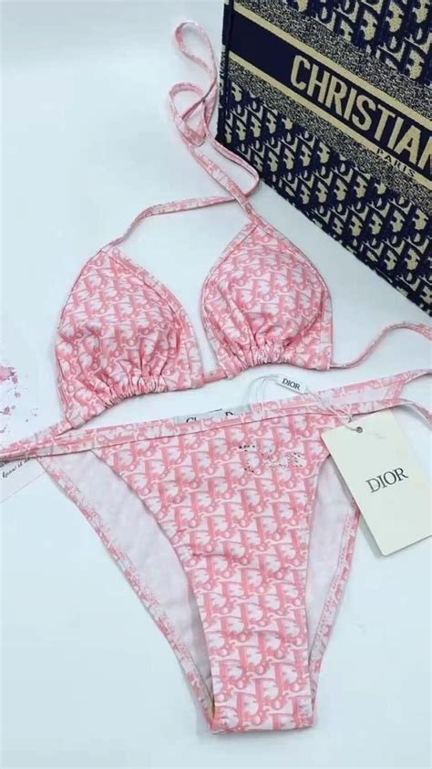 dior pink clothes|pink dior bikini.